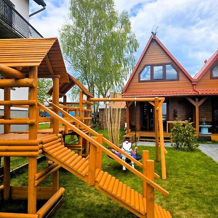 Domki Drewniane Zielona Łeba Exterior foto